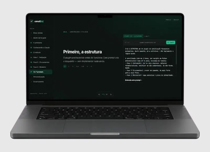 Guia Interativo do Curso Conciliação Automática com IA
