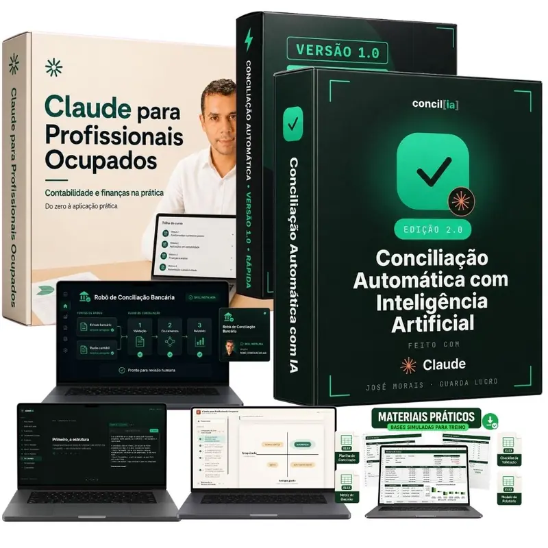 Tudo que está incluso no Conciliação Automática com IA
